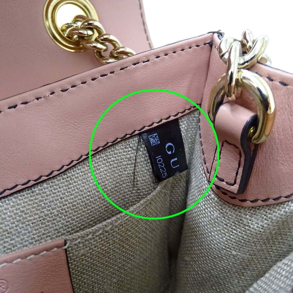 GUCCI Pink Leather Horsebit Shoulder Bag - Picture 7 of 14